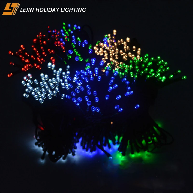 IP65 rated rubber wire male and female connector LED light string led light chain