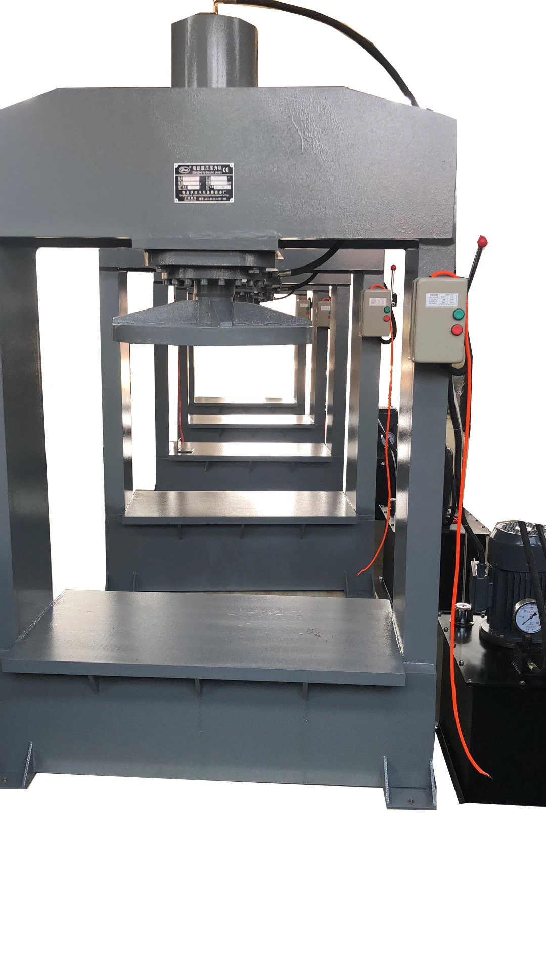 Heavy Duty 8 To 25 Inch With Full Tools  250T Solid Tire Hydraulic Press Machine For Sale
