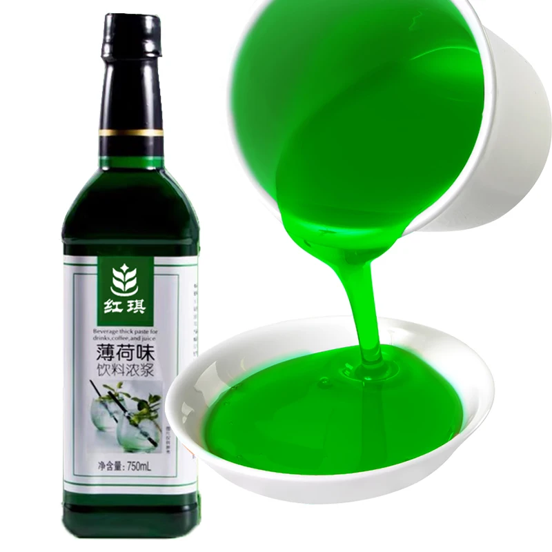 Cocktails Sparkling Water drinks juices bubble tea supplier bubble tea supplies bubble tea syrup fruit syrup Peppermint syrup