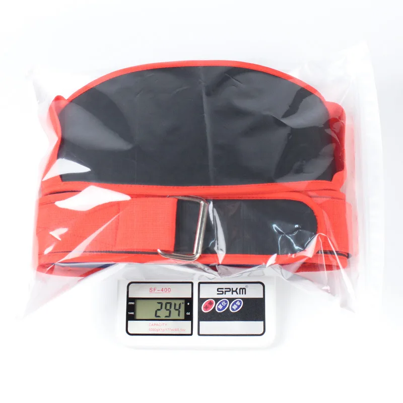 Adjustable Weightlifting Neoprene Leather Belt  Fitness Waist Trainer Belts Deadlifting Power Lifting Lever Belt