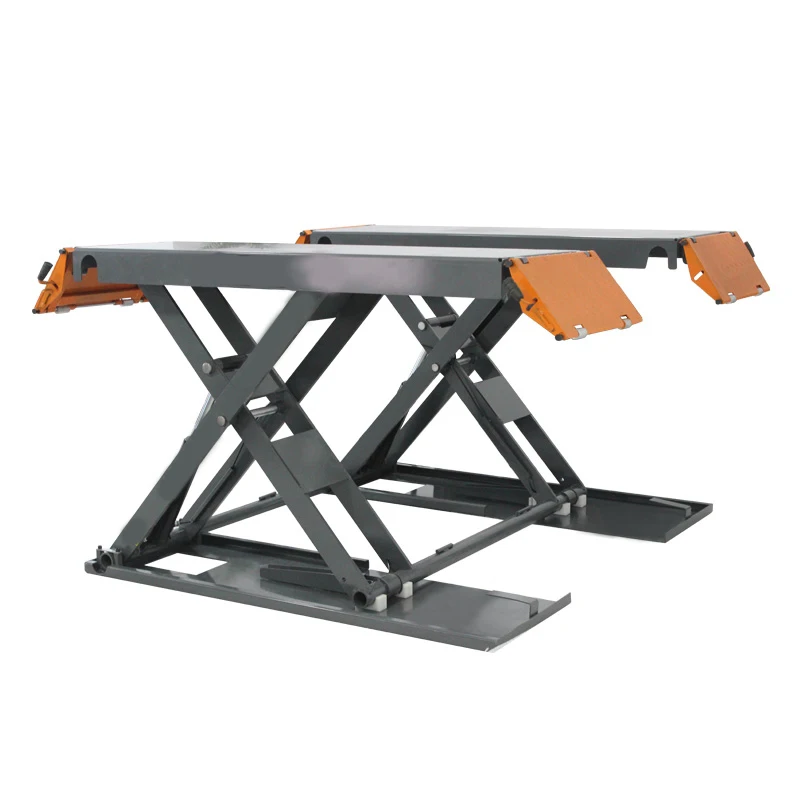 China supply cheap price stationary scissor lift for waste bin