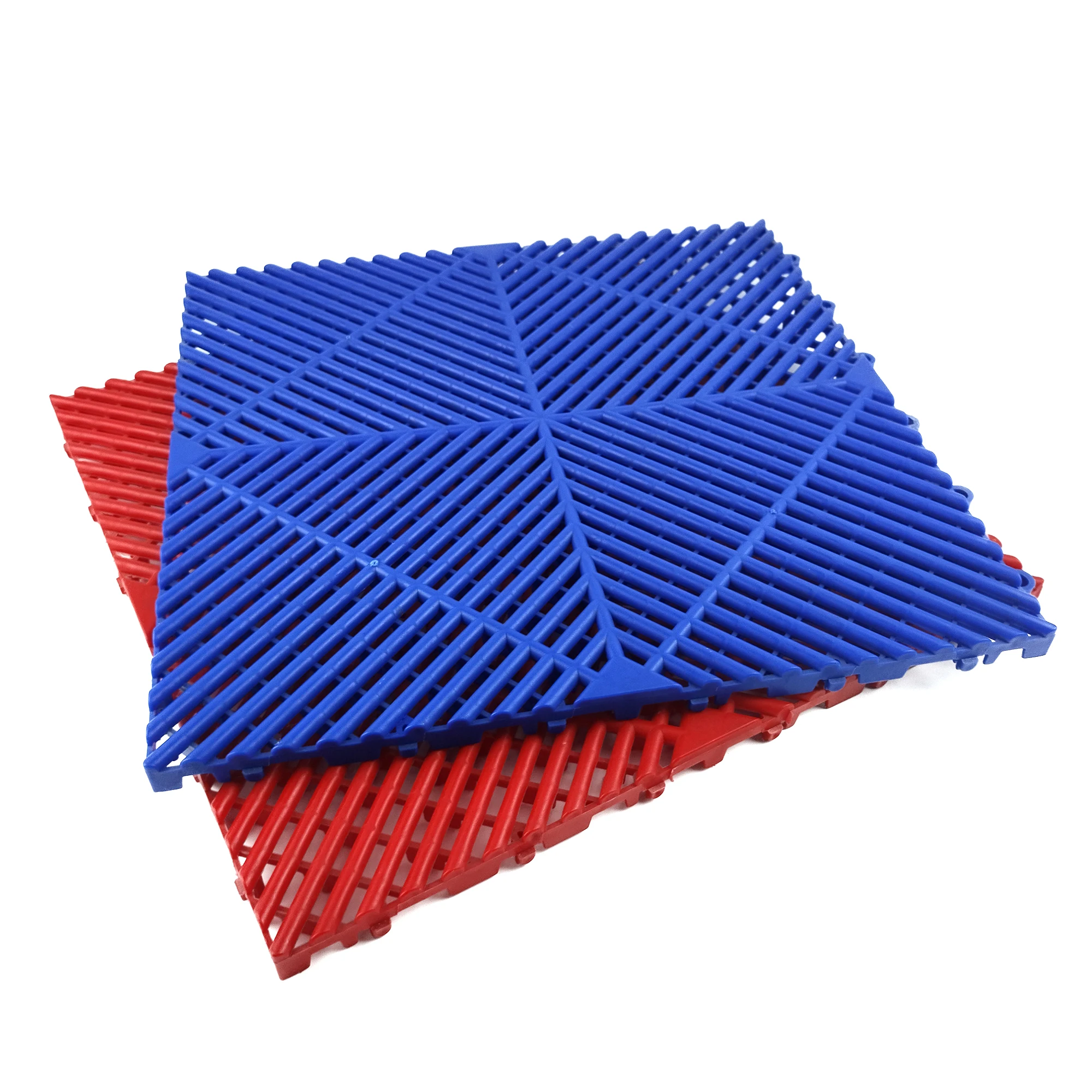 Car Detailing Shop Garage Floor Tiles Plastic PP Tile for Car Parking Car Wash