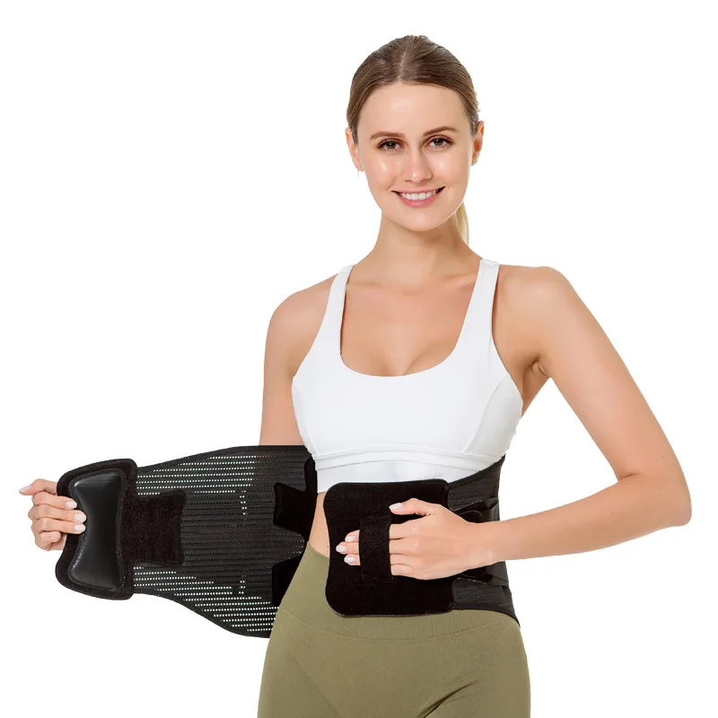 Waist support belt with steel plate support waist fixed belt breathable waist protection for both men and women
