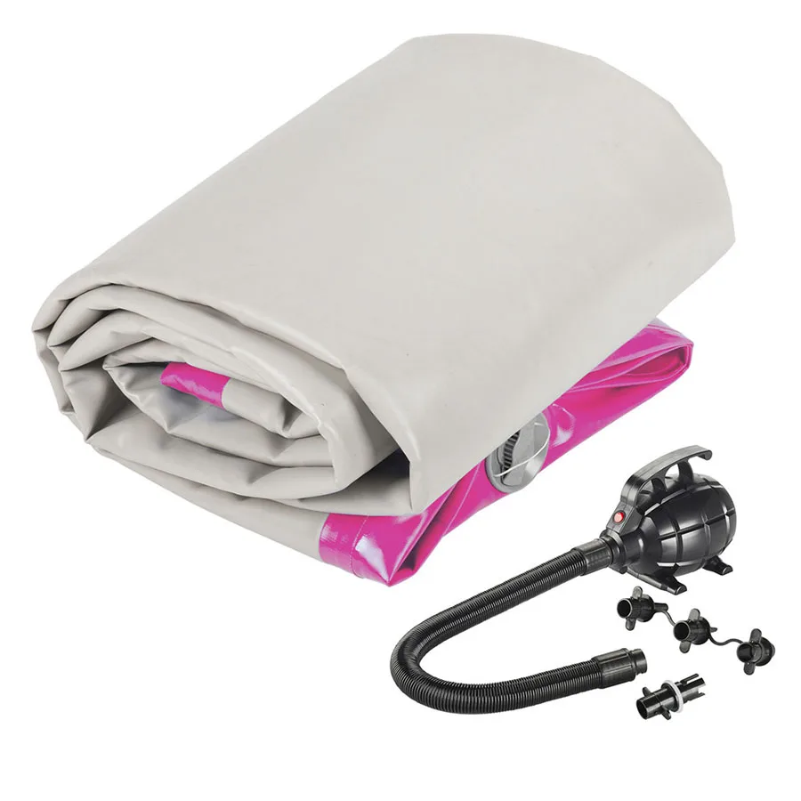 Inflatable track mat blue factory price home cheap gym equipment mattress Tumbling gymnastics inflatable air track