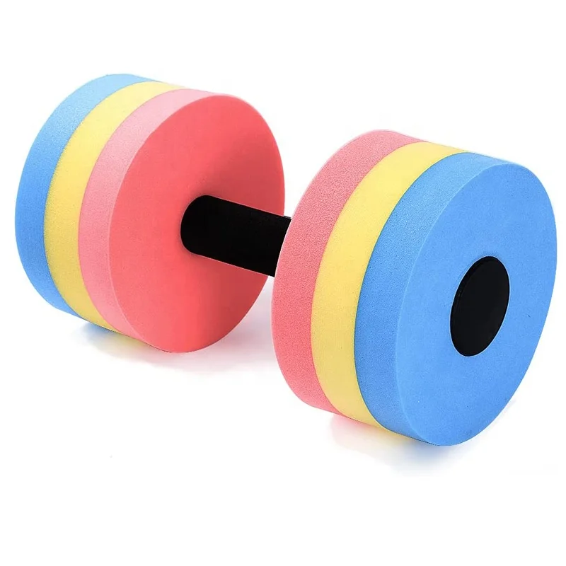 ZONWINXIN Water Dumbbells Water Aerobics for Pool Fitness Exercise Lightweight Resistance Aquatic Dumbbell Pool Barbells