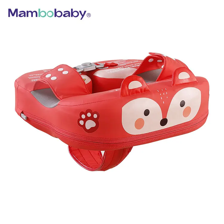 Mambobaby narwhal waist should float non inflatable boat kids baby float air free swimming ring float with crotch strap