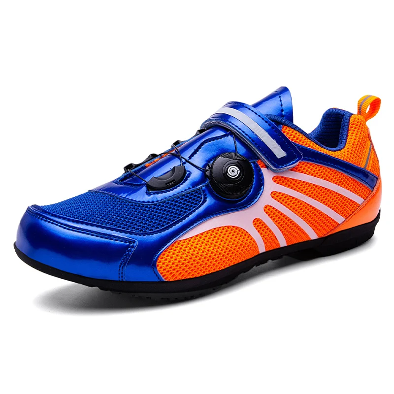 
Custom High Quality Road Cycling Shoes Men Self-Locking Professional Breathable Reflective Road Bike Shoes 
