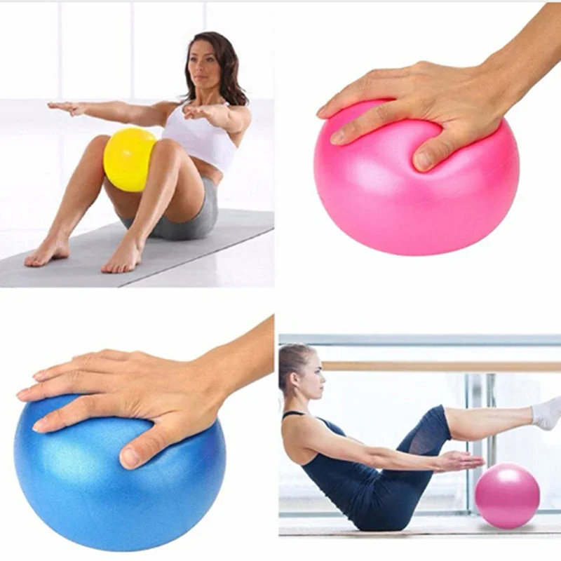 New 25cm Yoga Ball Exercise Gymnastic Fitness Pilates Balance Exercise Gym Fitness Core Indoor Training Yoga Ball