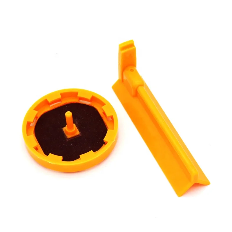 Plastic Tip ferrule polish tool for billiard cue tip repair