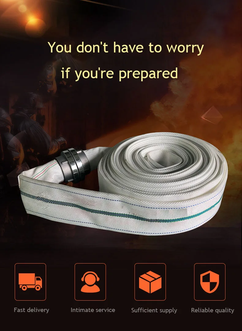 Extinguisher 3 Inch Used Reel Price Fighting 1 With Couplings Spray Jet Nozzle Double Jacket Valve 2 Duraline 2.5 Fire Hose