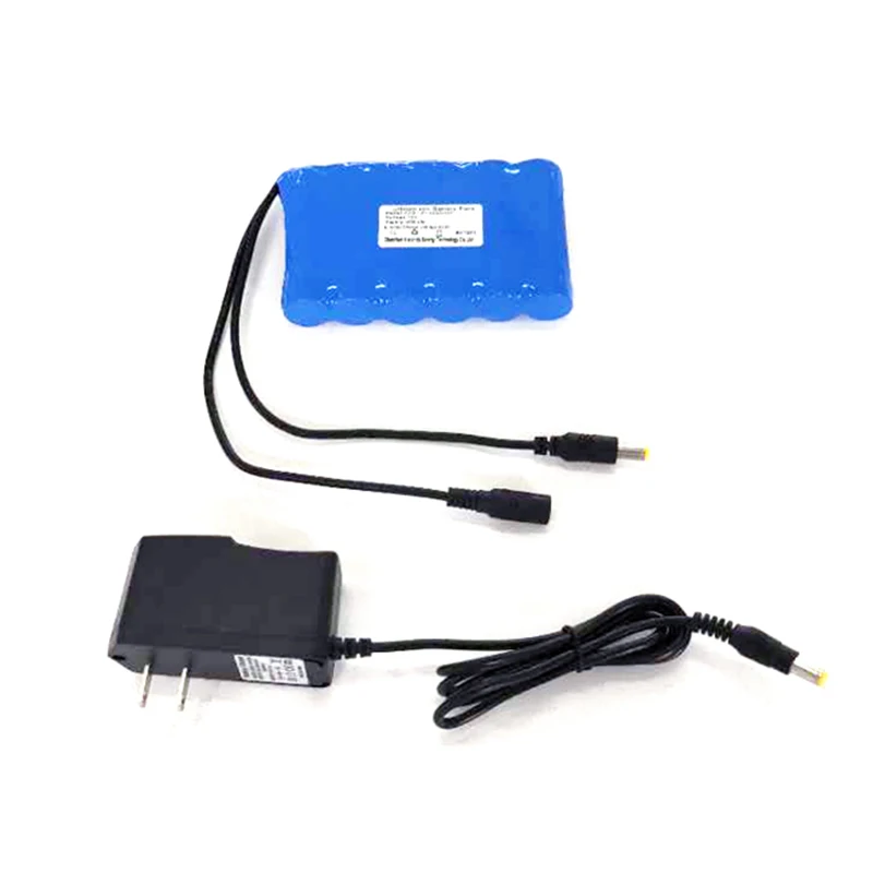 18650 2P3S 12 volt 49Wh lithium rechargeable 11.1v 4400mah battery for solar lamp security light sensor