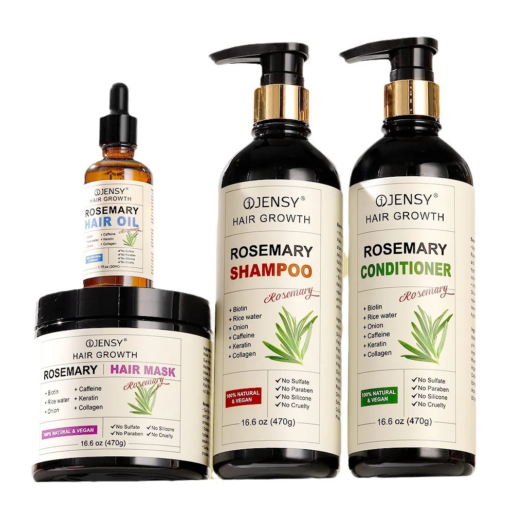 Shampoo Custom Organic Rosemary Hair Growth Oil Keratin Hair Loss Shampoo And Conditioner Hair Treatment