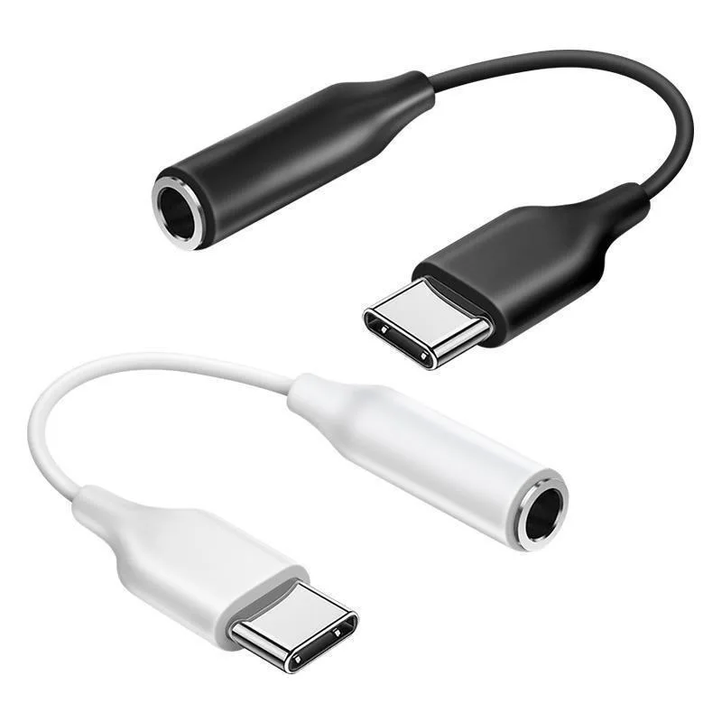 For Samsung Headphone Adapter Cable S20 S21 Type-c to 3.5mm Headphone Audio Decoding Adapter