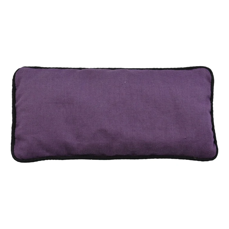 
Custom OEM luxury meditation travel weight lavender herbal relaxation linen yoga aromatherapy eye pillow 