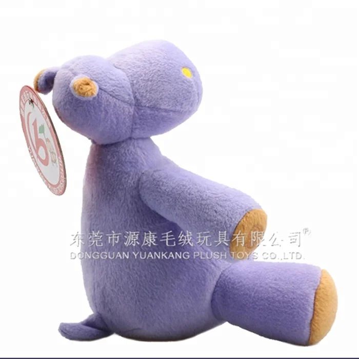 Purchase purple hippo plush stuffed animal soft toys from china guangzhou toy factory