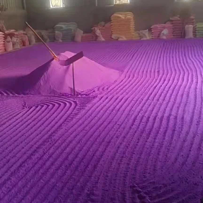 Bulk Fine River Sand Natural Colored Unique Dyed Dazzle Landscape Silica Sand for Beach Drawing Romantic Coloring Mineral Sand