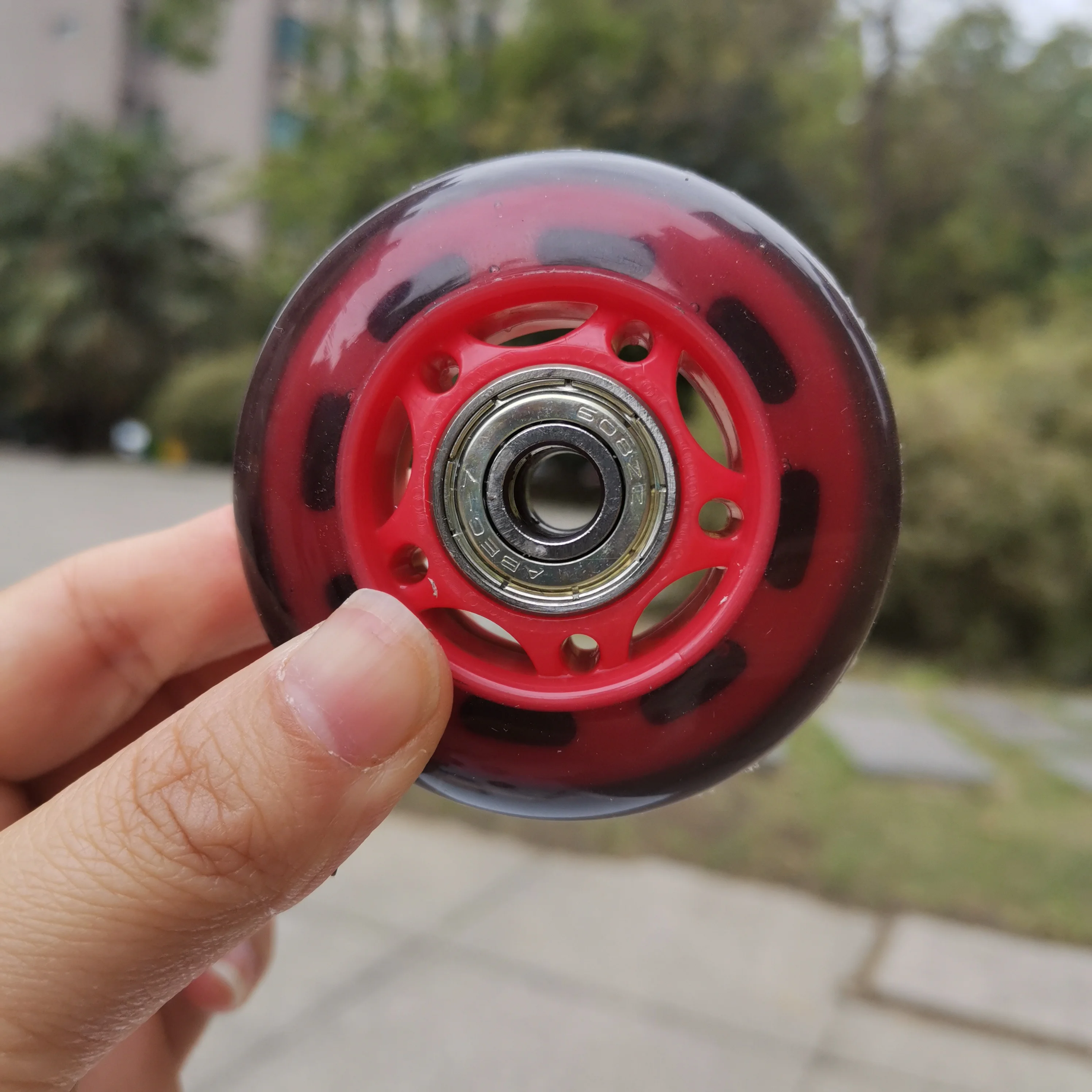 64MM Inline Skate Wheels Luggage Suitcase Replacement Wheel for Beginner Roller Blades