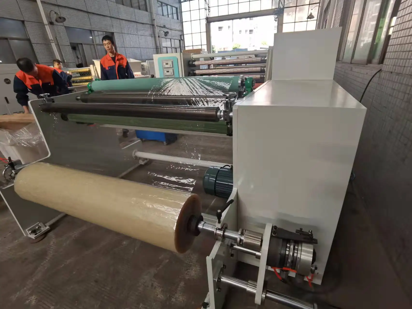 Multifunction Economical  Log Rolls Rewinder Machine for Easy Operation