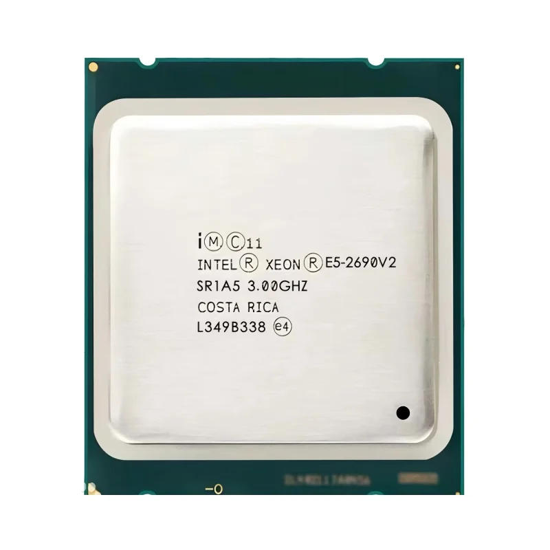 Intel Xeon E5-2690 V2 3 0 ГГц десятиядерный процессор с двадцатитечным процессором Новый 25 м 130 Вт LGA 2011 для настольного приложения или