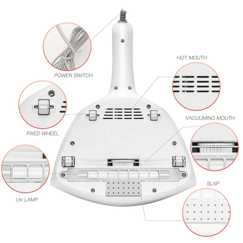 12KPa Powerful Suction Handheld Deep Mattress Vacuum Cleaner for Bed Pillows Sofa Sheet