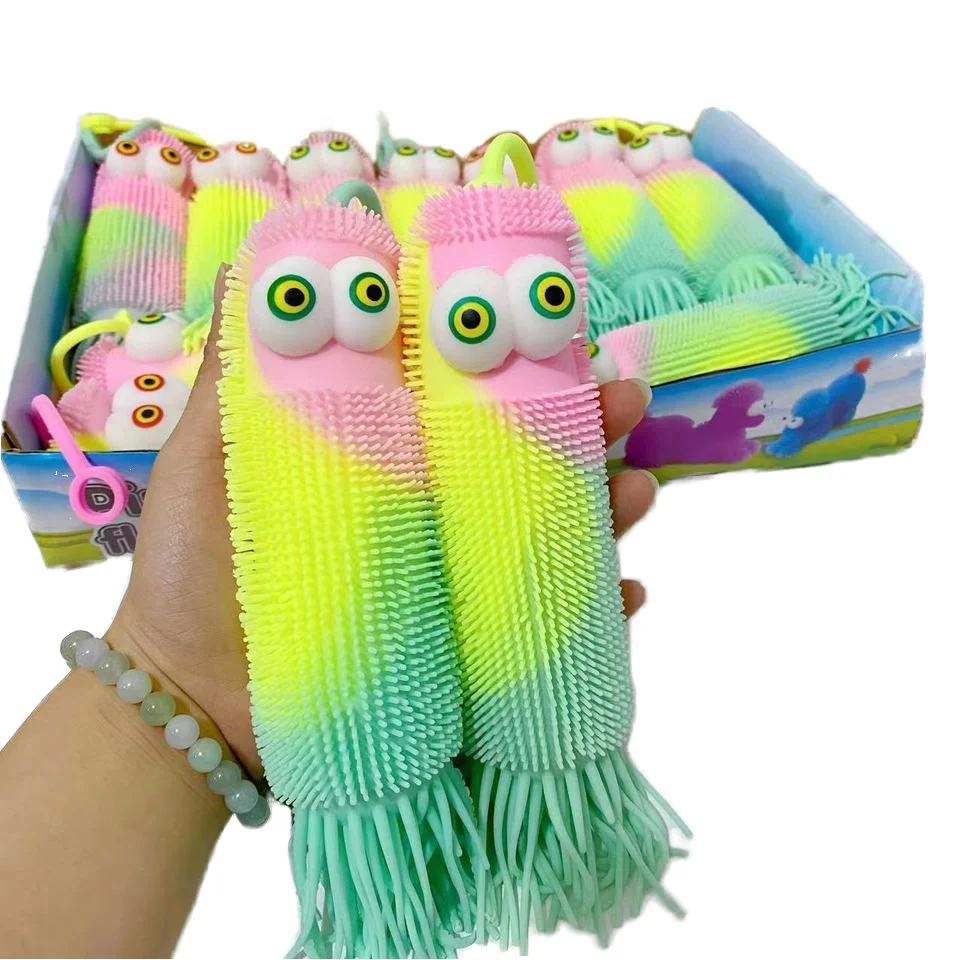 Новая красочная игрушка-гусеница