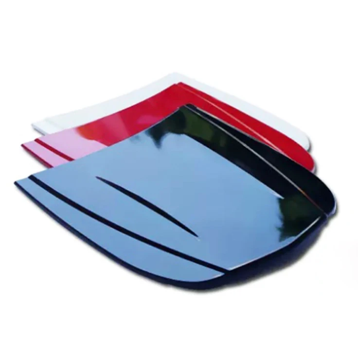 30CM*26CM Type Metal Mini Vinyl Display Model Paint Protective Film Mini Car Hood Model For Car Body Sticker Display