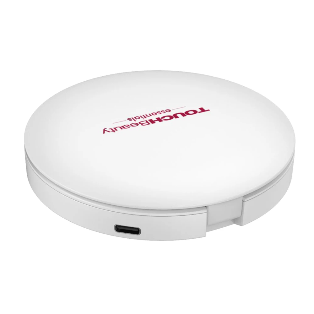 TOUCHBeauty 1X 2X увеличительное зеркало для дома и путешествий Led coemtic с дополнительным внешним аккумулятором 3000 мА/ч TB-1675B