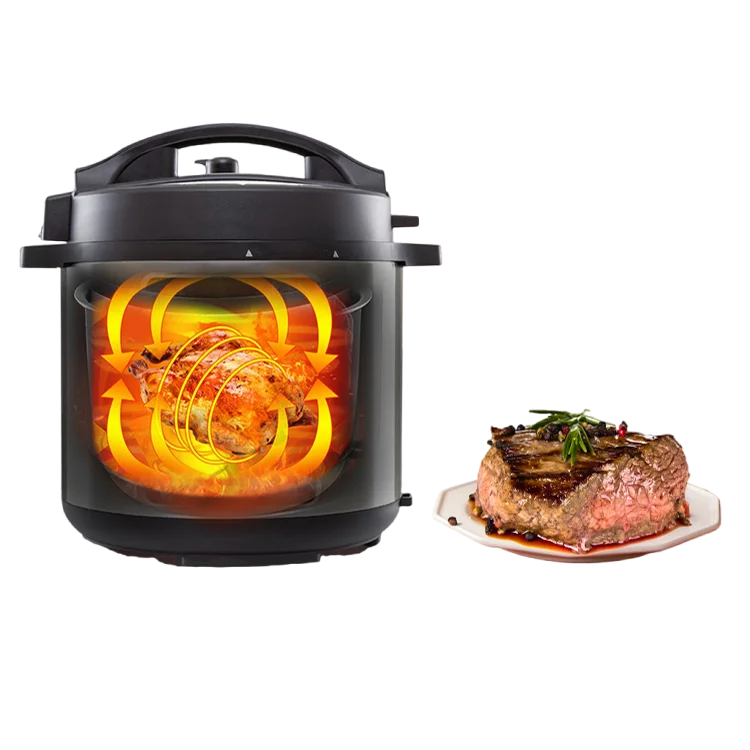 Factory Price 8L 10L 12L Electric Steamer 11 Preset Menu 5L 6L Digital Slow Smart Pressure Cooker Rice Cookers Electric