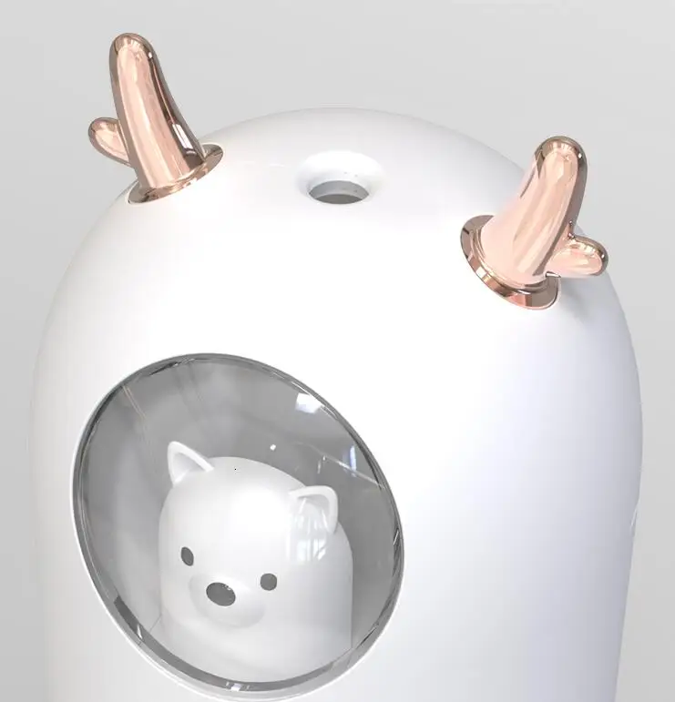 
Mini USB Table Air Humidifier with ColorFul LED Lamp 300ML Tank Essential Oil Humidifier Ultrasonic Cool Mist Diffuser 