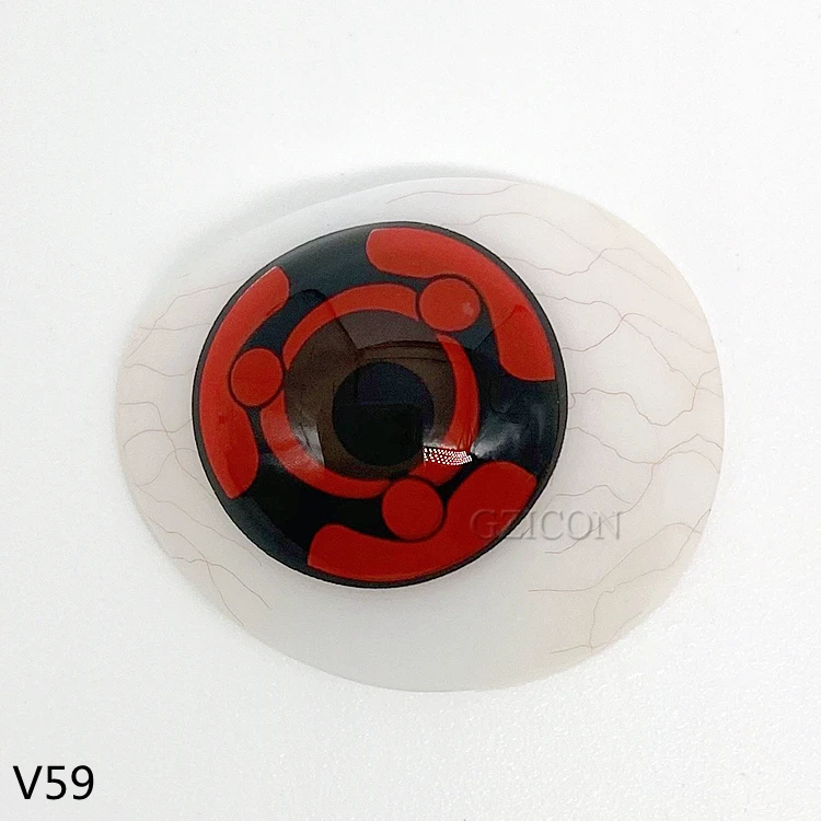 famous anime cosplay mangekyo sharingan contact lenses