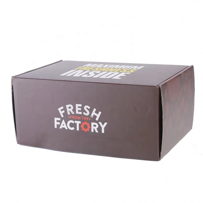 High-quality Custom Paper Box Corrugated Tuck Top Gift Box For Sneaker Clothing Dress