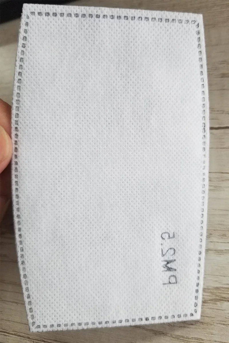 Cheap Washable Air pollution Face Covering Disposable meltblown 5 layer PM2.5 Filter