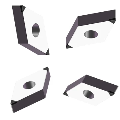 DNGA150408 High speed hard cutting gear hardened steel face intermittently machined CBN blade