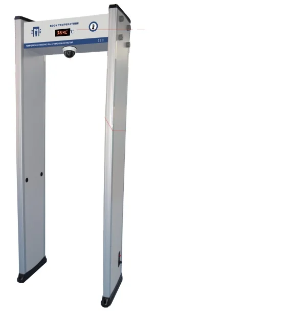 Высокобезопасный термометр Uniqscan, сканер температуры тела, детектор золота, 6 зон