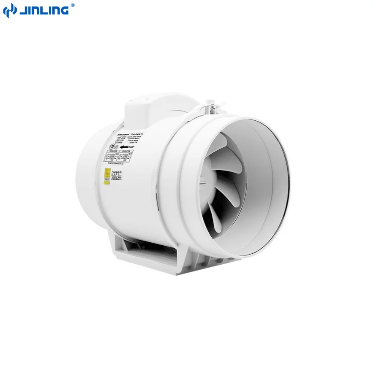 JINLING AC silent 4 6 Inch Inline Duct Exhaust fan for Hydroponic Greenhouse Grow tent