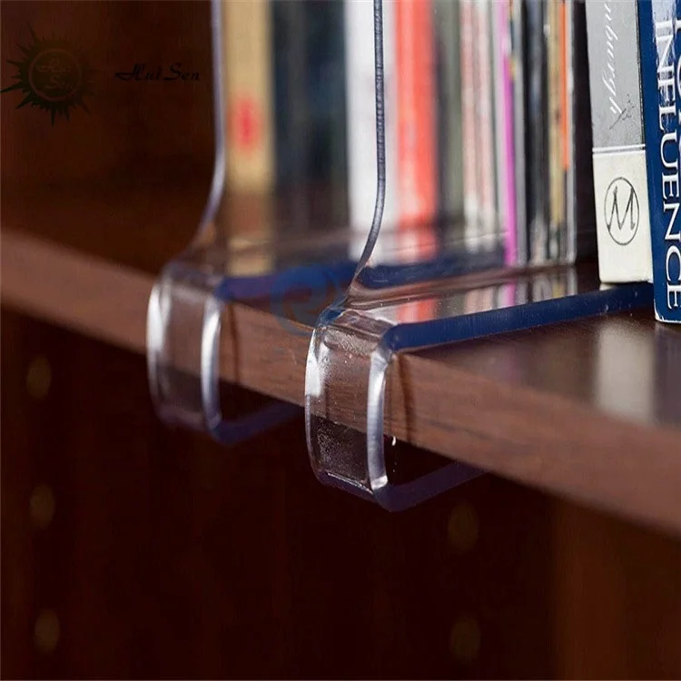 10x7 Clear acrylic Closet Shelf Dividers For Home Supermarket