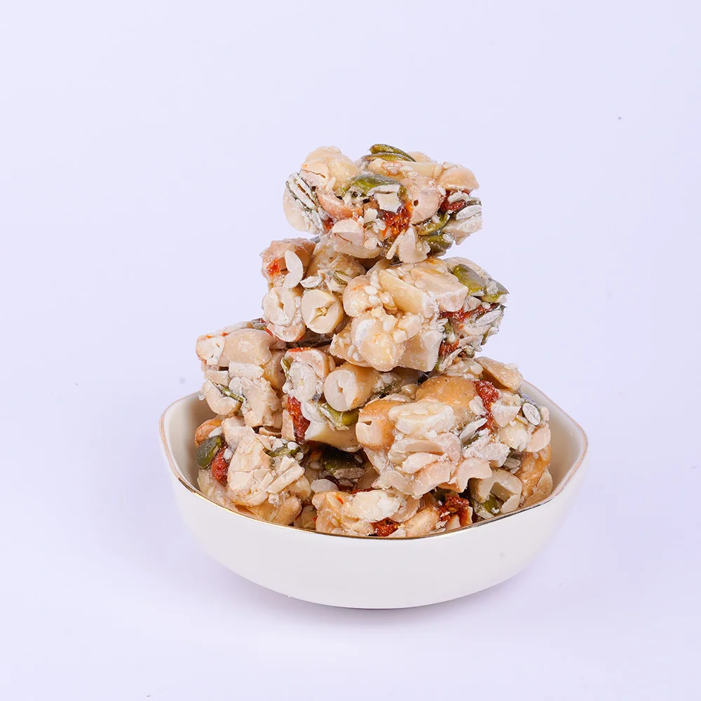 Sweet Nutty Gluten-Free Rice Cereal Snack Mix in Bulk Packaging Soft Texture Healthy Grain Snack Featuring Wheat