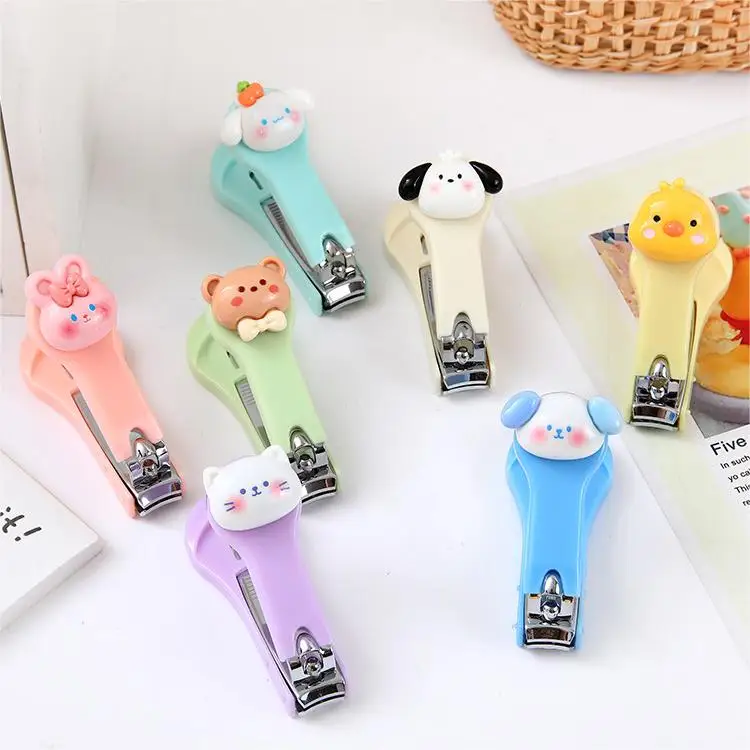 Fashionable Cartoon Nail Clipper Cute Beauty Designs Patterns 3D Accessories Nail Toe Nail Clipper For Manicure Pedicure