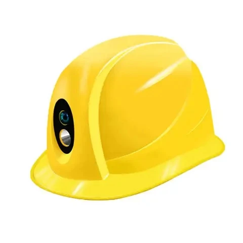 4G Smart Helmet Hard Hat support GPS safety helmet with Hidden CCTV Camera