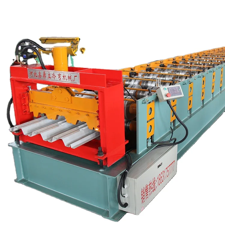 Quality Assurance Metal Deck Making Machine Deck Floor Roll Forming Machine metal rolling machine