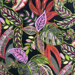 100 Cotton CDC Crepe de chine Printed Woven Fabric For Women Clothing