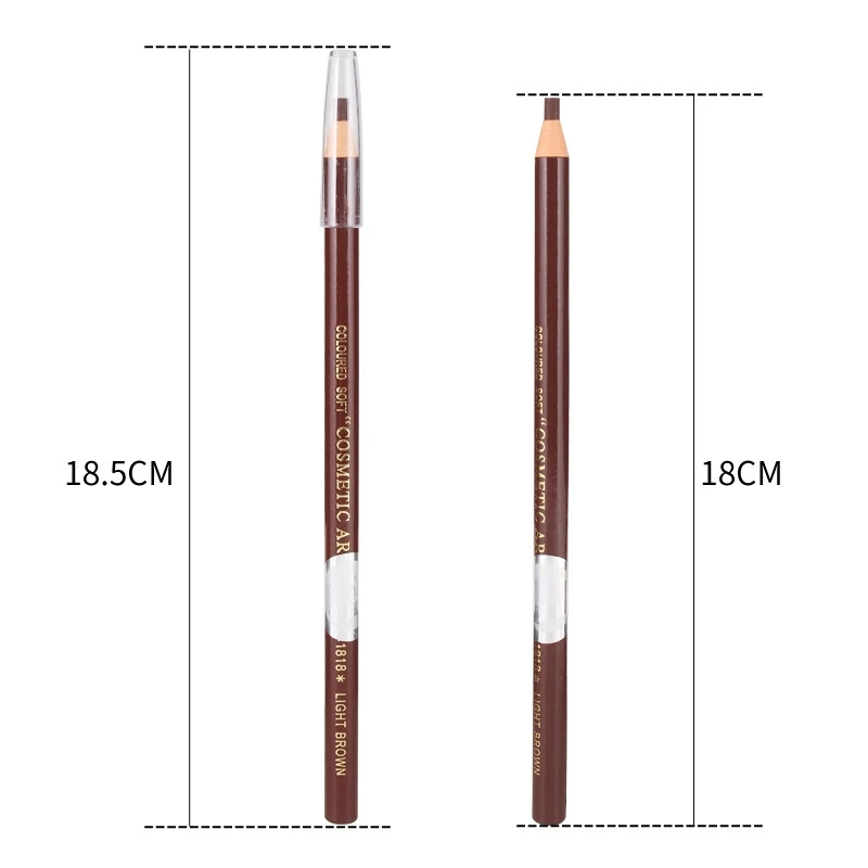Tattoo Eyebrow Pen Pencil Waterproof White Case Eyebrow Pencil With Anti-Counterfeiting Code