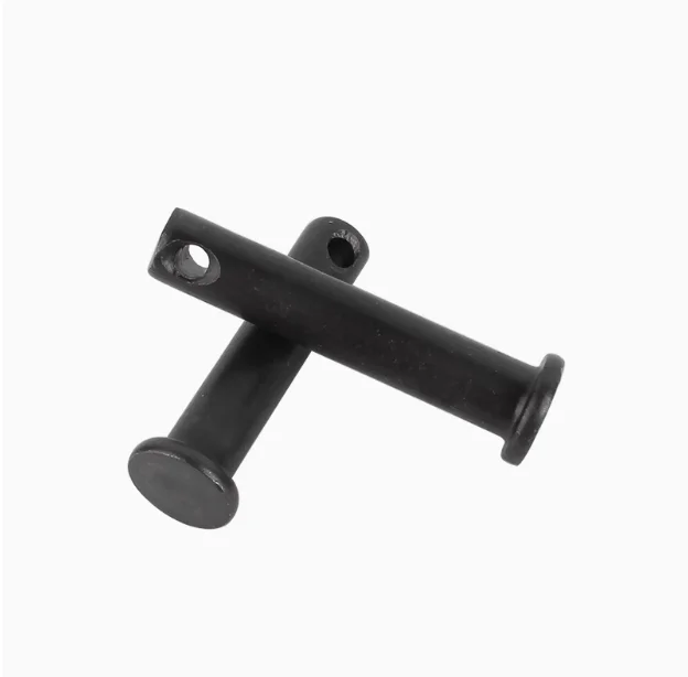 Gb882 Steel Zinc Alloy Titanium M5M6M8M10M12M14M16M20 Flat Head Cylindrical Pin Positioning Pin with Hole Iron Shaft Pin