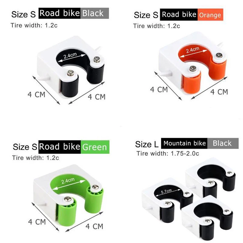 TOOPRE Bicycle Wall Holder Dropshiping Rack Storage Portable Road Bike Parking Buckle Mount Indoor Bike Wall Stand