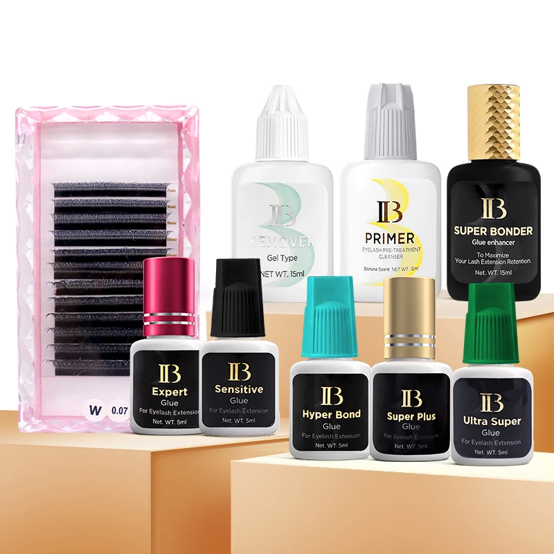 wholesale 5ml latex free eyelash adhesive IB Infinite+ Bond glue for grafting lashes