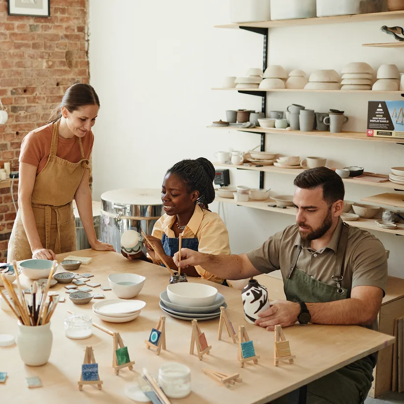 Art supplier Drawing Painting Artwork Display Wooden Easel wooden painting easel mini canvas and easel set