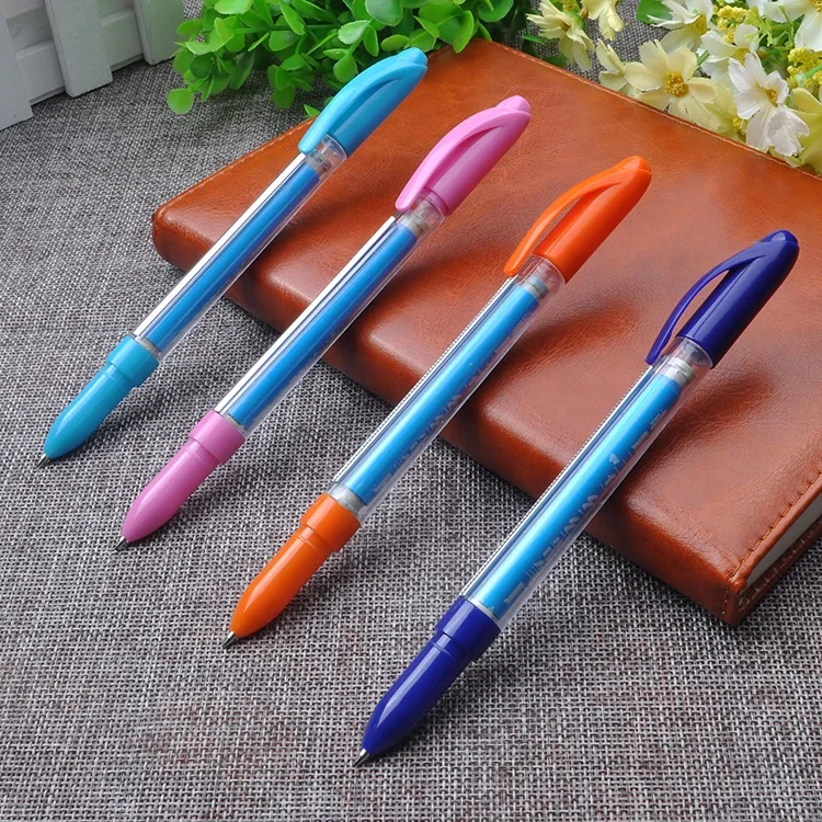 New promotional pen with pull out paper