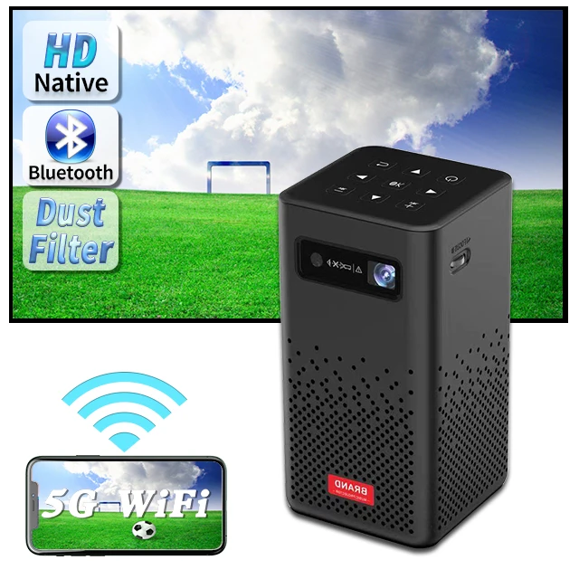 Zaolightec good selling  direct sale portable projector support smart projector 4k android home projector