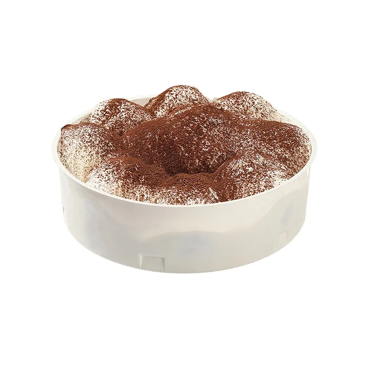 Coffee And Mascarpone Cheese White Profiteroles Gluten Free Layer Creams Dessert