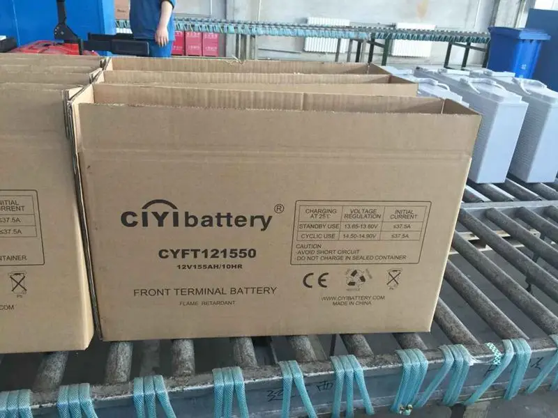 26 Years Super Quality MF SLA VRLA Telecom Battery Front Terminal Battery 12v 150ah